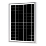 Panel Solar Monocristalino De 15 W, Para Cargar Bateria De 1