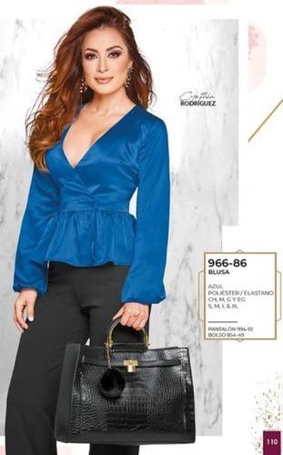 Blusa Cklass 966-86 Azul -outlet/saldos Mchn