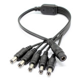 Cable Alimentacion Cctv Radox 080-510 5 Plugs Pulpo 2.1mm