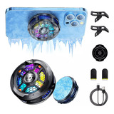 Ventilador Ventilado Para Teléfono Celular Rgb Cooler Gamer