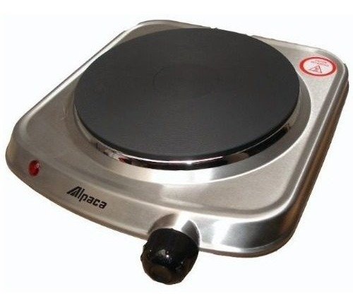 Anafe Electrico 1 Hornalla Bajo Consumo Alpaca 1500w Cocina