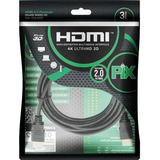 Cabo Hdmi Pix 3 M. 2.0