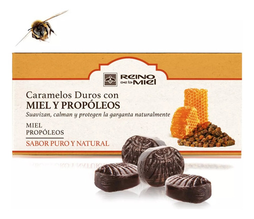 Caramelos De Propóleos Anginas, Tos Y Ronqueras X 100g