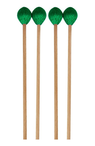 4 Set De Baquetas Para Marimba Y Vibrafono Pack Mallets Pack