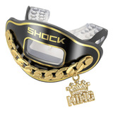 Shock Doctor Max Air Flow 3d Cadena/joya Negro/dorado King