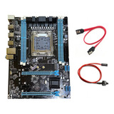 Placa Base X79-288 Para Pc Con Conmutador Y Cable Lga2011 E5