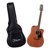 Violão Acústico Takamine Gd11m-ns Madeira Mogno + Capa Couro