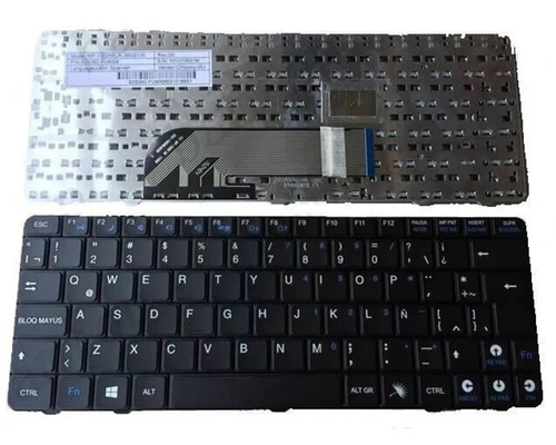 Teclado Negro Netbook Bgh Schoolmate 15tv P/n: 82b382-fu9057