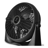 Ventilador De Pared Y De Piso / De Techo Exahome Iv16 Negro Con 5 Palas, 16 De Diámetro 220v