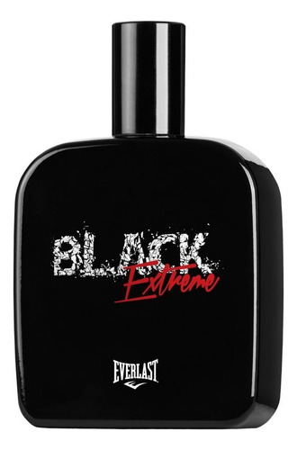 Deo Colônia Masculina Everlast Black Extreme - 100ml