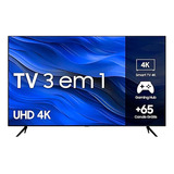 Tv Smart Samsung 65p Crystal 4k Comando Voz Un65cu7700gxzd