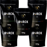 Kit Com 5 Erva Mate Tereré Black Erva 500g Chá Mate Sabores