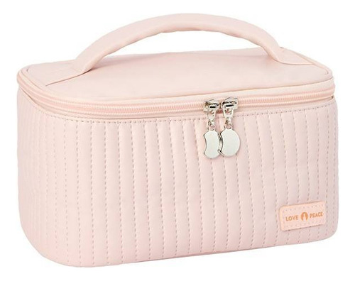 Bolso De Mano Organizador Maquillaje Para Viaje Rosado