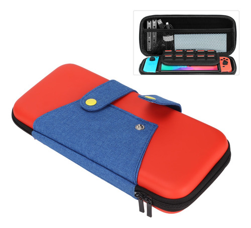 Bolso Para Nintendo Switch Estuche Protector Almacenamiento