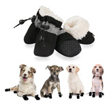 Yaodhaod Zapatos Para Perros Para Invierno, Botas Para Perro