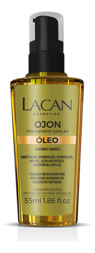 Oleo De Ojon Lacan 55ml Hidratação, Reparação E Umectação