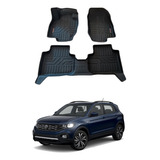 Kit De Tapetes Uso Rudo Para Volkswagen T-cross 2024