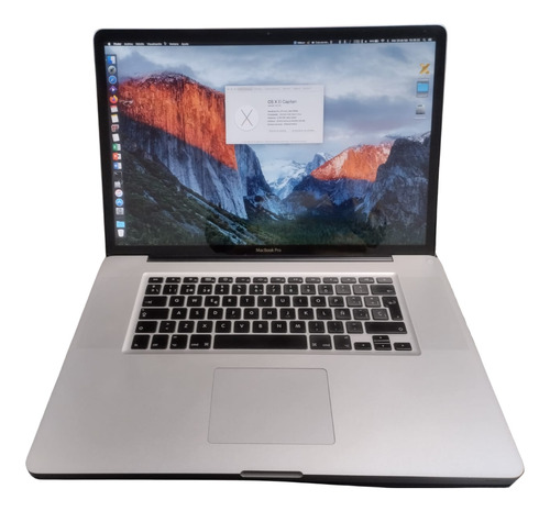 Macbook Pro 17  Mediados 2009 A1297, Ssd 128