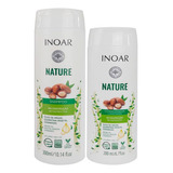  Kit Duo Inoar Nature Reconstrucción Sham 300ml Y Acon 200ml