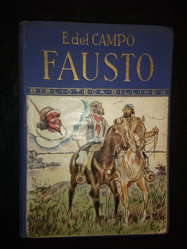 Libro Fausto Estanislao Del Campo Billiken Tapa Dura