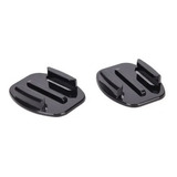 Soportes X2 Adhesivos Extraibles Para Gopro  Hero 4 5 6 7 Curvos Planos Casco