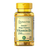 Vitamina D3 10000 100 Softgels - Unidad a $899