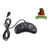 Controle De Mega Drive 6 Botões ,sega Novo 1º Linha