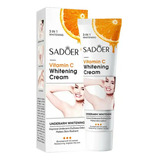 Crema Blanqueador Con Vitamina C Aclara Axilas Sadoer