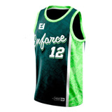 Camisa Regata Basquete Treino Academia Bulls Verde