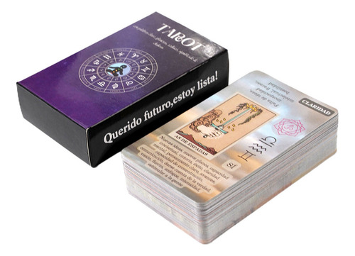 Baraja De Tarot, Carta De Oráculo, Versión En Español