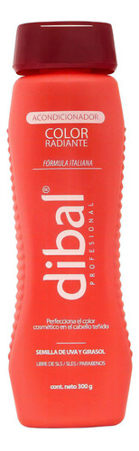  Acondicionador Color Radiante De Cabello Dibal 300 G