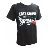 Camisa Camiseta - Jiu Jitsu - Black Belt - Preto - Ufc