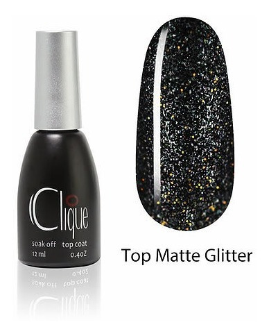 Clique Top Matte Glitter