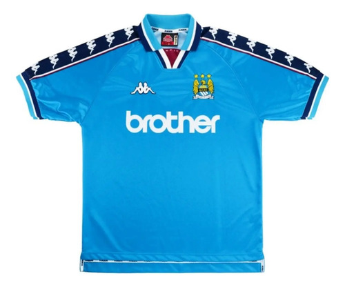 Jersey Manchster City Titular Retro 1997-1998