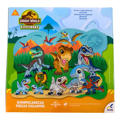 Rompecabezas Jurassic World Piezas Gigantes Niños