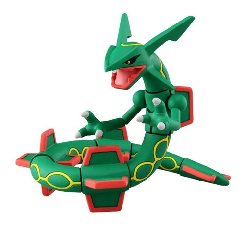 Figura De Rayquaza Ml-05 Pokémon De Takara Tomy