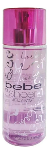 Bebe Sheer Colonia 250ml Mujer