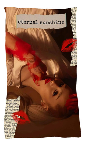 Manta Frazada Ariana Grande Cobija Ligera Ultrasuave