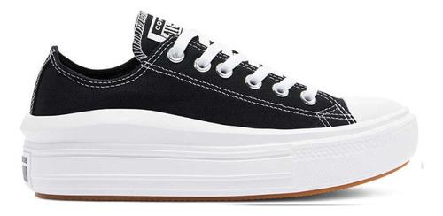 Tenis Converse Plataforma Moveen Choclo De Lona Dama Nbb