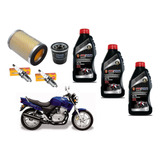 Filtro Ar Oleo Gt 20w50 Mineral Vela Ngk Cb 500 1998 A 2005