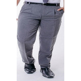 Pantalón Formal En Lino  Negro/gris/blanco/azul Oscuro