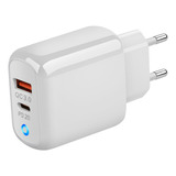 Cargador Enchufe Doble 20w Carga Rápida Para iPhone/iPad