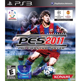 Pes 2011 Pro Evolution Soccer Ps3 Fisico Usado