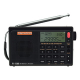 Rádio Portátil Estéreo R-108 Am/fm/lw/sw/air (freq. Aviação)
