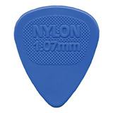 Púas Jim Dunlop Nylon Midi 443r Varios Colores Pack X 6