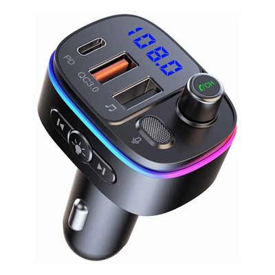 Asistente De Voz Bluetooth Y Transmisor Qc3.0 Pd Fm Para Coc | MercadoLibre