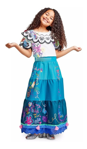 Disney Store Vestido Mirabel Madrigal Encanto Princesas 