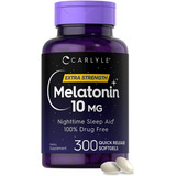 Melatonina 300 Capsulas 10mg Maxima Potencia Eg M42 Sabor Berry