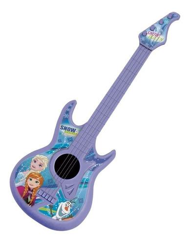Guitarra Frozen Infantil 4 Cuerdas Ditoys Original