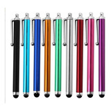 Kit Com 10 Caneta Touch Screen Capacitiva Stylus Universal 